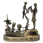 NBX Jack, Sally, Lock Shock & Barrel Bronze Paperweight Set